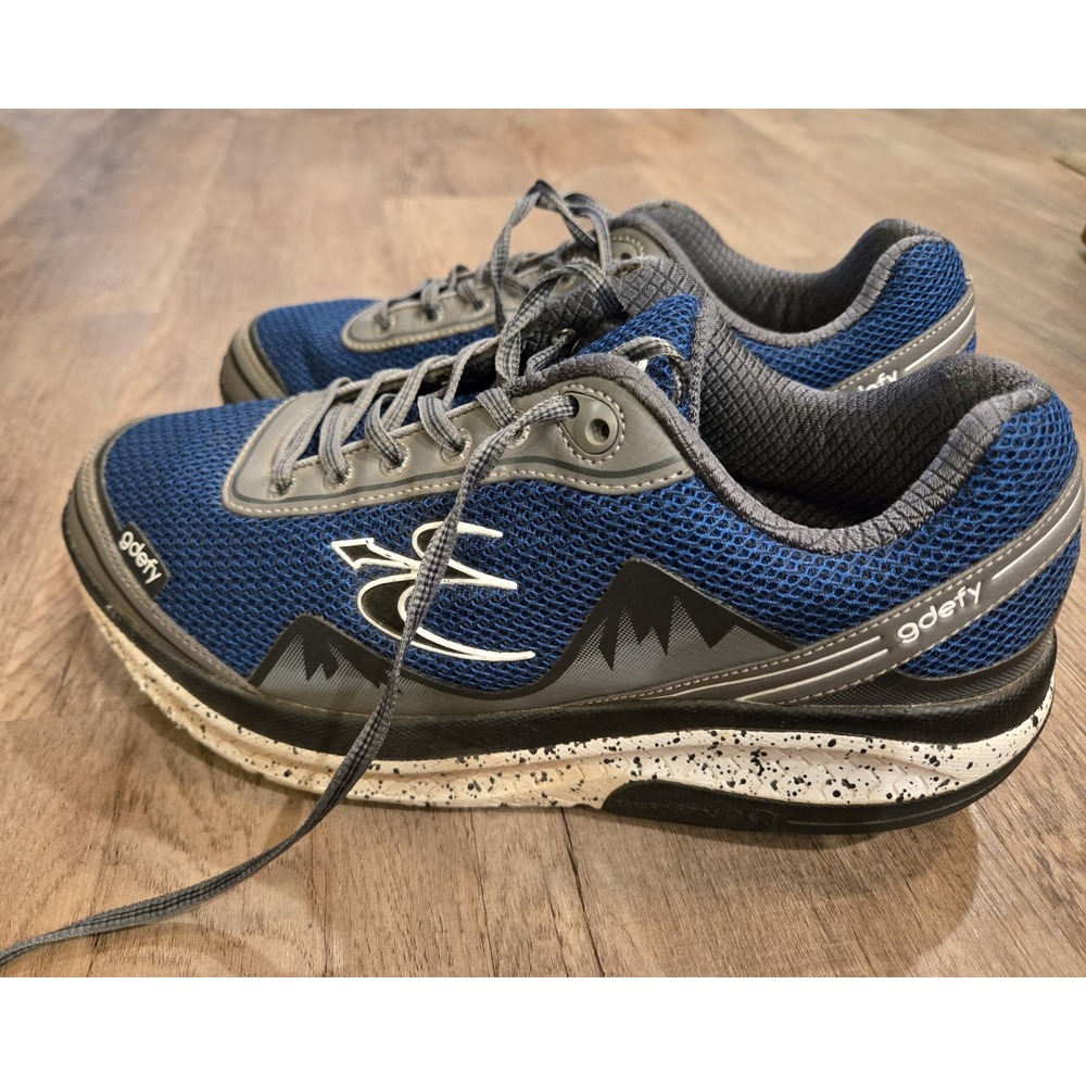 Gdefy Gravity Defyer Men's Running Walking Shoes Blue Size 9.5 TB9024MUG-W
